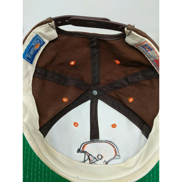 Cleveland Browns Sports Specialties Helmet Logo Snapback NFL Cap Hat VTG 90s - Picture 10 of 10